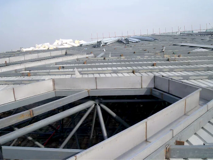 济源安吉县体育馆网架